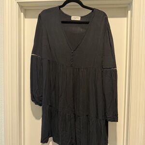 Carly Jean Los Angeles Black Mini Dress